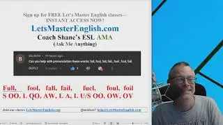 Q&A: Full Fool Fall Fail Fuel Foul and Foil American Pronunciation