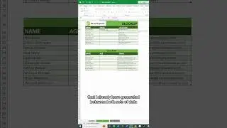 HOW TO USE THE XLOOKUP FUNCTION #shorts