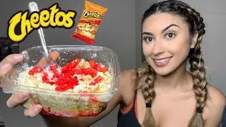 ASMR Español | COMIENDO FLAMIN HOT CHEETO ELOTE (Eating Sounds)
