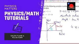 Polar Form of Complex Numbers  & Gauss Planes
