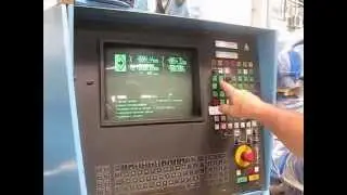настройка раскатного станка с ЧПУ old type spinning CNC lathe