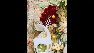 Mixed Media Tag - ShokART "Vintage Christmas" Pad