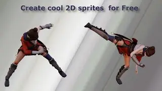 Create 2d animated sprites for free