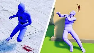 Euphoria Ragdoll Physics & Brutal Kills - HyperBox Compilation 