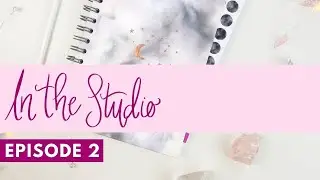 STUDIO VLOG 002 - Studio reorganisation, when things go wrong, new stickers and new Christmas cards