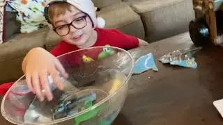 Will They Float? Dollar Tree Grow Dinosaur / Star Wars Action Figures