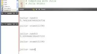 Julia Programming : 