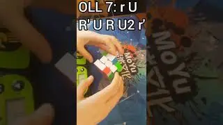 OLL 7 in 0.40 and 17 TPS! #shorts