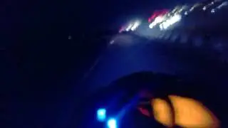 night ride with blue devil ns 160