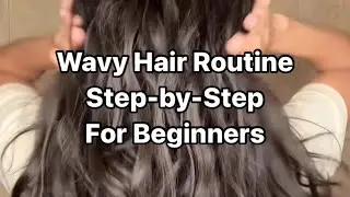 @sabrinawithlove Step-by-step Wavy Hair Routine for Beginners