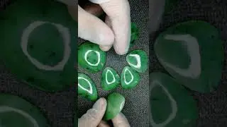 Нефриты Саянских гор^^^  Кабошоны