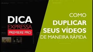 Copiar e colar rapidamente | PREMIERE PRO