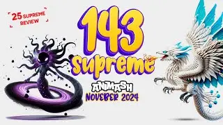 SUPREME LIST part 4 animash alpha gamma zeta theta kappa supreme, another 15 stars