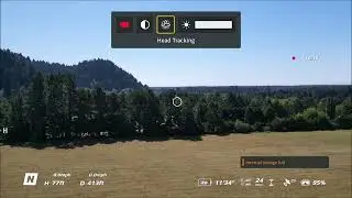 Bens 1st flight with the Integra goggles and motion controller 2