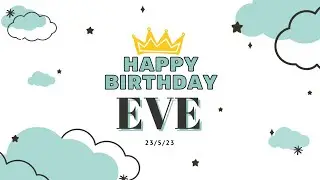 "Happy Birthday Eve!" - Yuzuru | Daily Dose of Eve | May 23, 2023