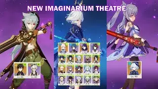 New Imaginarium Theater Act 1 - Act 10 | Genshin Impact 5.2 | C6 Furina Invited