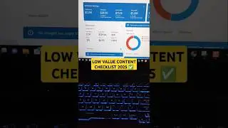 Low Value Content Checklist 2025