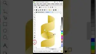 3D Logo in CorelDraw #Shorts