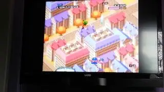 Pop'n TwinBee running on my modified SNES