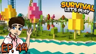 Skylands Park!!  JWorld Ep 44 | Minecraft Bedrock Let's Play