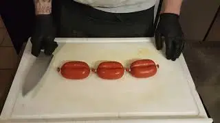 Sucuk richtig schneiden!