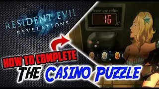 Resident Evil Revelations - CASINO DOOR PUZZLE (Guide)