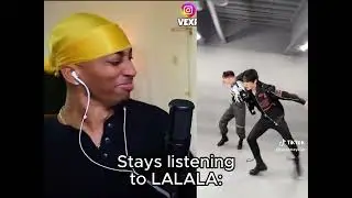 Stays listening to LALALALA: