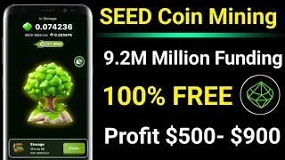 SEED App - Mine SEED || SEED Coin Mining App || Seed Coin Mining App Guide || New Mining App Guide