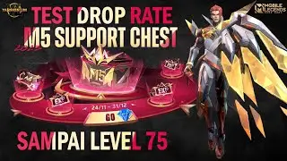TEST DROP RATE M5 SUPPORT CHEST SAMPAI DAPAT SKIN YU ZHONG PRIME