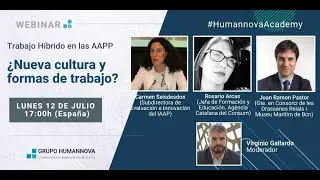 Webinar 12/07/2021 - Nuevas Formas de Trabajo en Administraciones Públicas