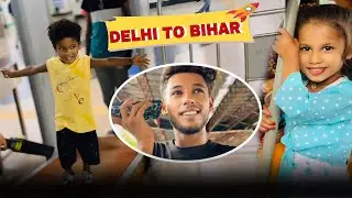 Bhanja Ne Police Wala Ko Confuse Kar Diya😂 | Buss Main Pyar Hua Bhanja Ko 😍| Delhi To Bihar