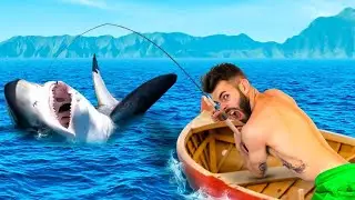 PESCAMOS un TIBURÓN GIGANTE y NO PODÍAMOS CON EL!