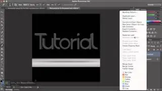 Photoshop Tutorial: Textures On Text