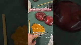 Crystal Meditation Layout: physical health and personal goals