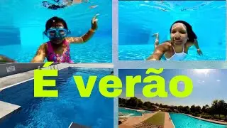 É verão