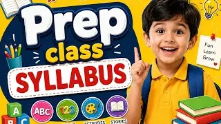 Class Prep /KG 2 Syllabus ||Play and Learn with Ayesha 