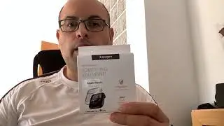 Unboxing spigen protector apple watch 6/SE transparente