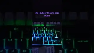 Keyboard is makin music  😍