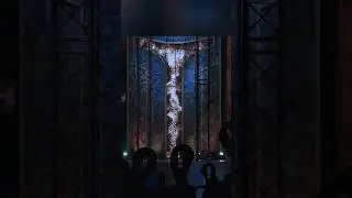 Фитнес косплей модель на титанах😈