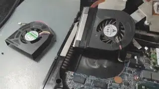 Replacing the fan in an HP ProBook 4525s laptop