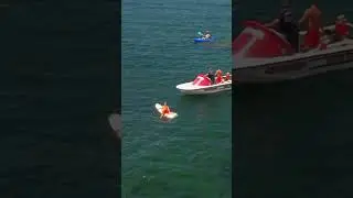 This is a 30 ft drop! 😱 