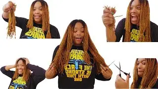 I cut my hair for the first time | sisterlocks