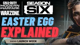 WARZONE SEASON 6 EASTER EGG EXPLAINED (METRO SUBWAY STATION)