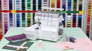 Janome AirThread 2000D - Обзор оверлока