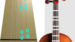 Feeling Good - Violin - Play Along Tab Tutorial