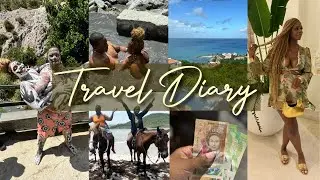 TRAVEL VLOG| Come w/ Me to Saint Lucia, Windjammer Resort Villa Tour |BEING KIYANA