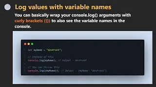 Log values with variable names | JavaScript | Sinhala | #shorts | 🆕