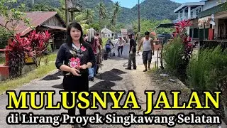SELAMAT TINGGAL JALAN RUSAK DI LIRANG PROYEK