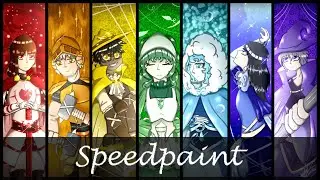Wizard Councils [Crystaltale] Speedpaint #23 (13+)