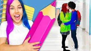 DUDU e CAROL FUGINDO da ESCOLA